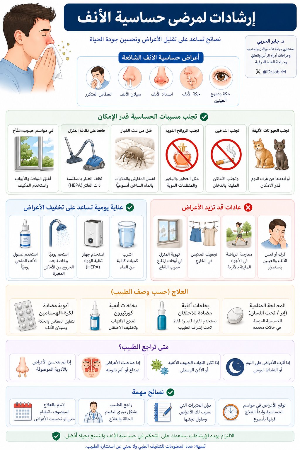 حساسية الأنف