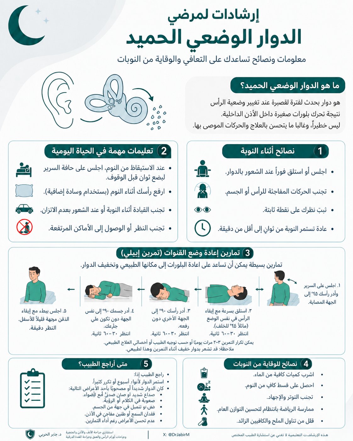 الدوار الوضعي الحميد